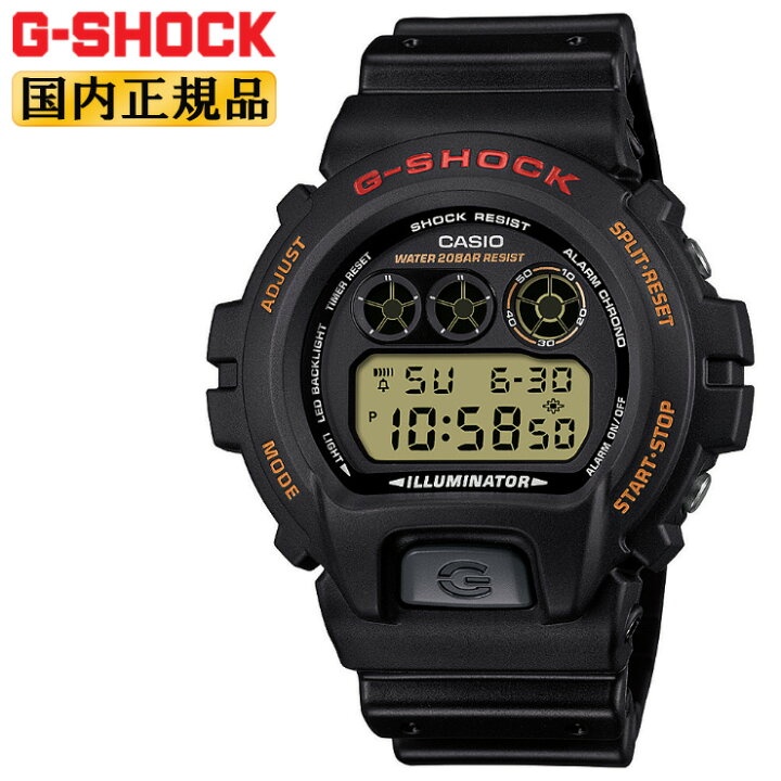 楽天市場】G-SHOCK ORIGIN DW-6900UB-9JF ブラック カシオ Gショック 