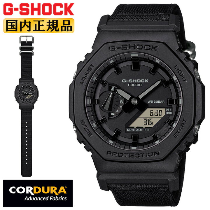 楽天市場】G-SHOCK Utility black Series GA-2100BCE-1AJF CASIO 