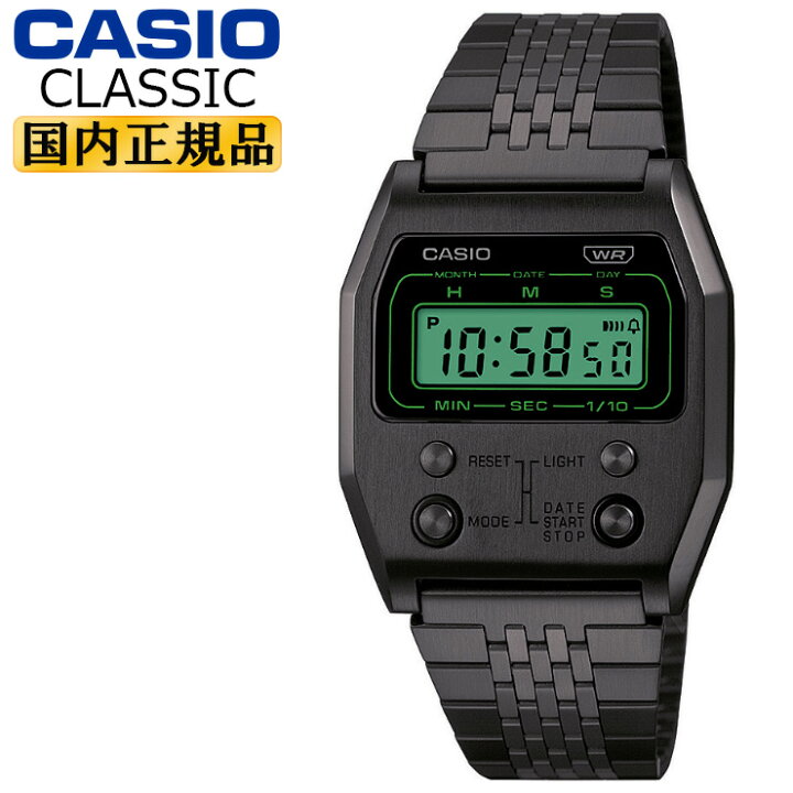 楽天市場】CASIO Classic A1100B-1JF ブラック カシオ クラシック 