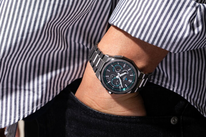 楽天市場】CASIO OCEANUS クラシックライン ブラックベゼル OCW-T6000A 