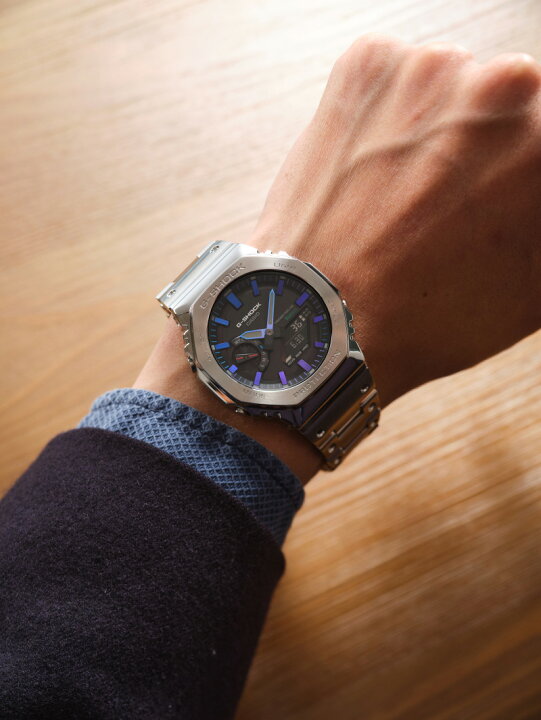 楽天市場】G-SHOCK フルメタル ソーラー スマートフォンリンク GM  