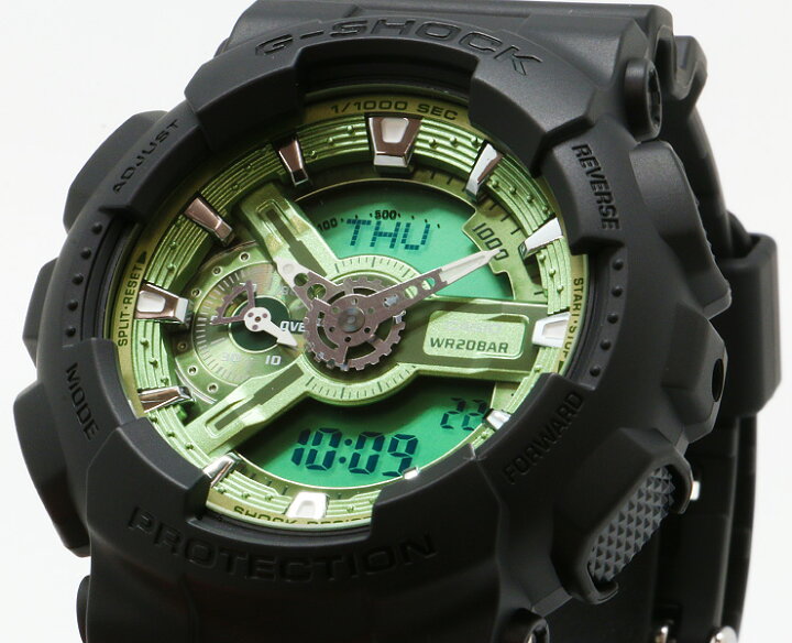 楽天市場】G-SHOCK Metallic Color Dial Series GA-110CD-1A3JF 