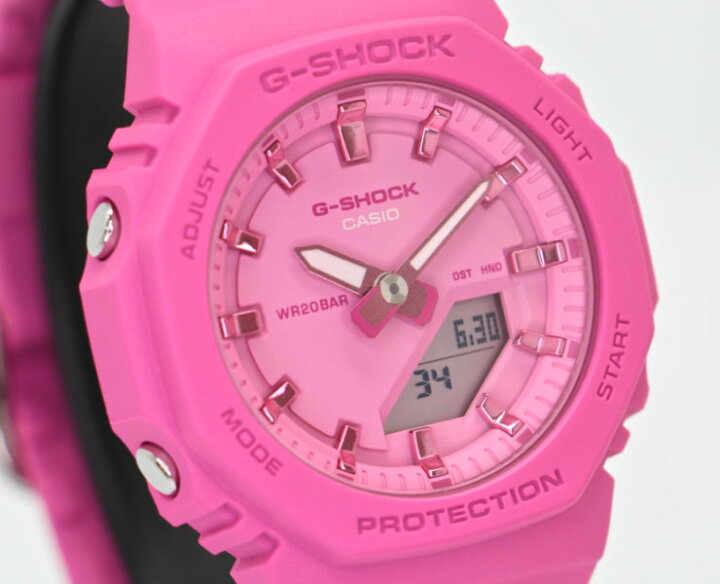楽天市場】G-SHOCK WOMEN スモールサイズ GMA-P2100PP-4AJF ピンク 