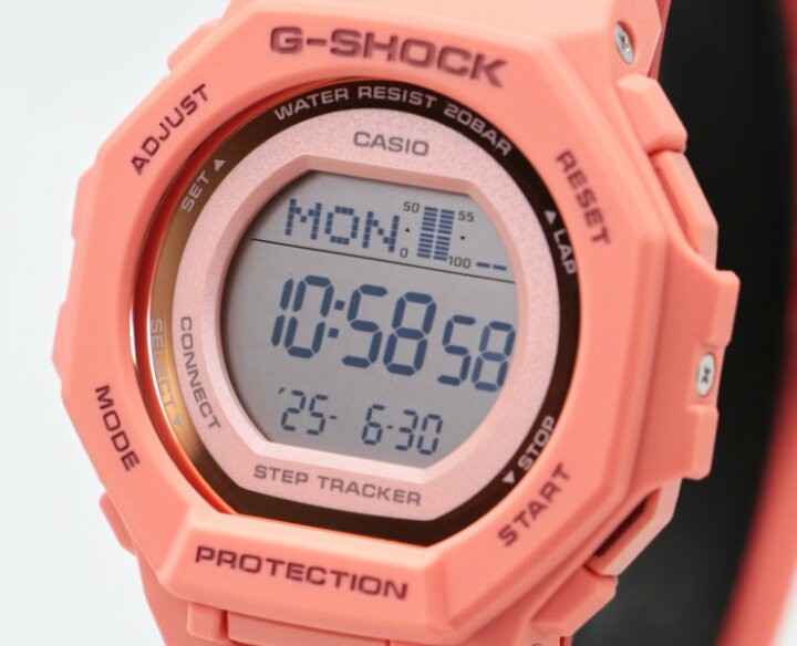 楽天市場】G-SHOCK WOMEN ミッドサイズ GMD-B300SC-4JF コーラル 
