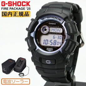 G-SHOCK Gショック 電波 ソーラー GW-2320FP-1A2JR ファイアーパッケージ 2025年モデル ブラック カシオ 限定 FIRE PACKAGE ’25 黒 メンズ 腕時計 （GW2320FP1A2JR） [在庫あり]