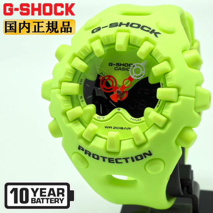 楽天市場】G-SHOCK Gショック GA-V01-9AJF ネオンイエロー カシオ 