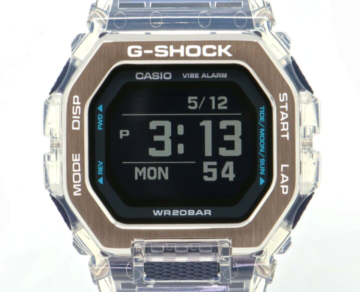 楽天市場】G-SHOCK Gショック G-LIDE GBX-100S-2JF ネイビー＆クリア  