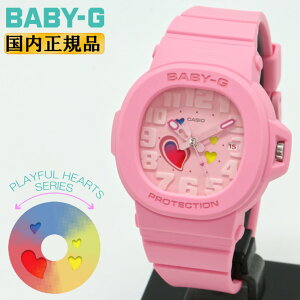 BABY-G xr[G BGA-10-4AJF sN JVI PLAYFUL HEARTS SERIES 3jAiO J[`FWn[g`[t XNGA fB[X rv iBGA104AJFj [݌ɂ]