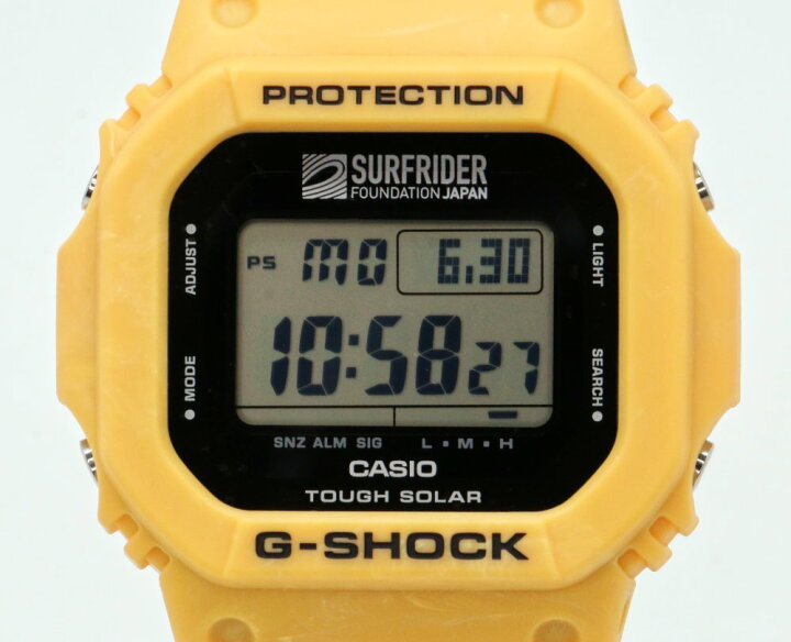 楽天市場】G-SHOCK Gショック SURFRIDER FOUNDATION コラボ G-5600SFJ 