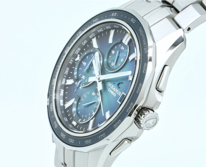 楽天市場】OCEANUS Manta オシアナス マンタ OCW-S7000RA-2AJF ブルー  