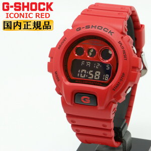 G-SHOCK ICONIC RED G�V���b�N �A�C�R�j�b�N���b�h DW-6900RRB-4JF CASIO �J�V�I �I���W�� Iconic Styles �A�C�R�j�b�N�X�^�C�� �f�W�^�� ���]�t�� VIVID COLOR �� �� �����Y �r���v�iDW6900RRB4JF�j [�݌ɂ���]