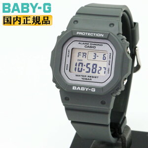�J�V�I �x�r�[G �~�j�T�C�Y �O���[ BGD-565SC-1JF CASIO BABY-G �f�W�^�� �X�N�G�A �D�F ���f�B�[�X �r���v �iBGD565SC1JF�j [�݌ɂ���]