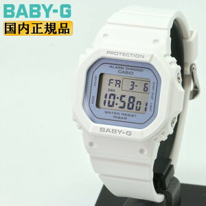 �J�V�I �x�r�[G �~�j�T�C�Y �z���C�g���u���[ BGD-565SC-2BJF CASIO BABY-G �f�W�^�� �X�N�G�A ���F �F ���f�B�[�X �r���v �iBGD565SC2BJF�j [�݌ɂ���]