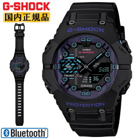 G-SHOCK スマートフォンリンク GA-B001CBR-1AJF ブラック CASIO カシオ Gショック Bluetooth搭載 デジタル＆アナログ コンビネーション 近未来的デザイン メンズ 腕時計 （GAB001CBR1AJF）【あす楽】