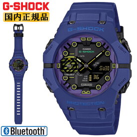 G-SHOCK スマートフォンリンク GA-B001CBR-2AJF ブルー CASIO カシオ Gショック Bluetooth搭載 デジタル＆アナログ コンビネーション 近未来的デザイン 青 メンズ 腕時計 （GAB001CBR2AJF）【あす楽】