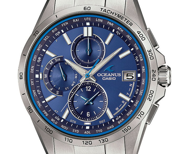 楽天市場】CASIO OCEANUS クラシックライン 電波 ソーラー OCW-T2600 