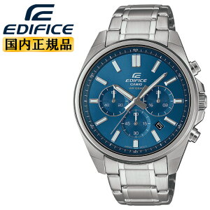 �J�V�I �G�f�B�t�B�X EFV-650DJ-2AJF �V���o�[���u���[ CASIO EDIFICE ���j�A�i���O �N���m�O���t ���^���o���h �� ��F �����Y �r���v �iEFV650DJ2AJF�j[�݌ɂ���]
