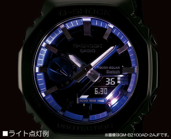 楽天市場】G-SHOCK Gショック フルメタル ソーラー GM-B2100SD-1AJF 