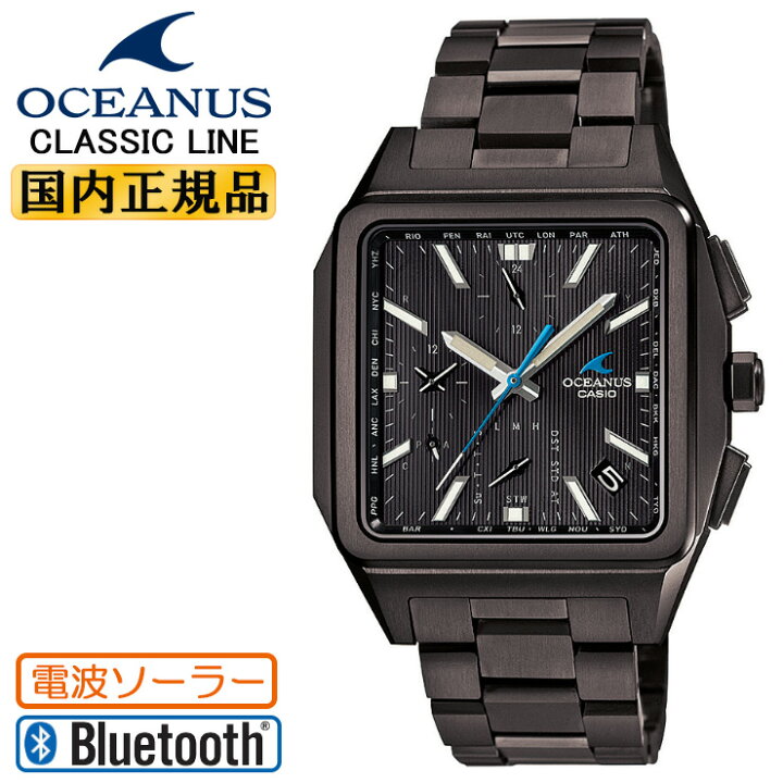 楽天市場】カシオ オシアナス クラシックライン OCW-T5000B-1AJF