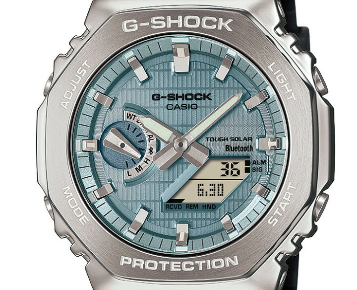 楽天市場】G-SHOCK Gショック メタルカバード GBM-2100A-1A2JF アイス 