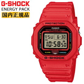 G-SHOCK Gショック DW-5600EP-4JF レッド ENERGY PACK CASIO ORIGIN デジタル スクエア 赤 メンズ 腕時計（DW5600EP4JF）【あす楽】