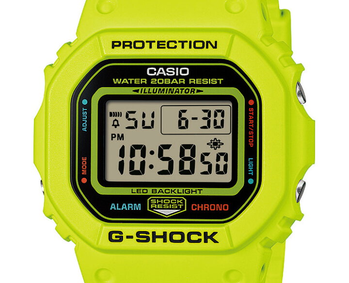 楽天市場】G-SHOCK Gショック DW-5600EP-9JF イエロー ENERGY PACK 