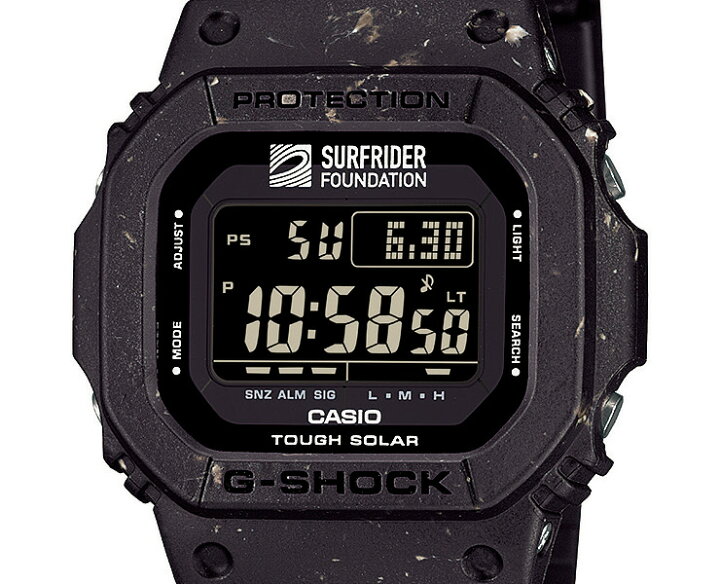 楽天市場】G-SHOCK Gショック SURFRIDER FOUNDATION コラボ G-5600SRF 