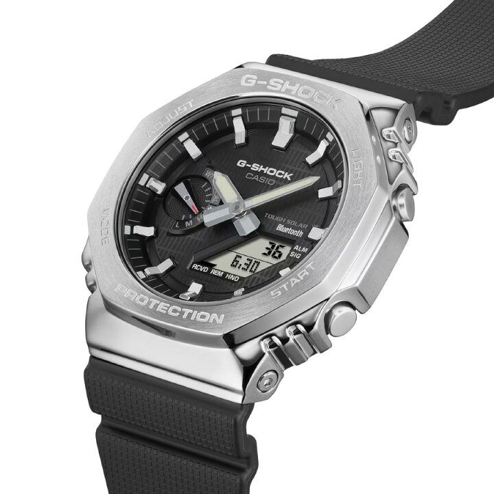 楽天市場】G-SHOCK Gショック メタルカバード GBM-2100-1AJF ブラック 