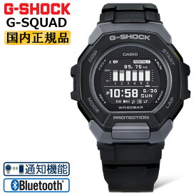 G-SHOCK Gショック G-SQUAD GBD-300-1JF ブラック スマートフォンリンク カシオ ジースクワッド 通知機能 デジタル MIP液晶 黒 メンズ 腕時計 （GBD3001JF）【CA-M2】[在庫あり]