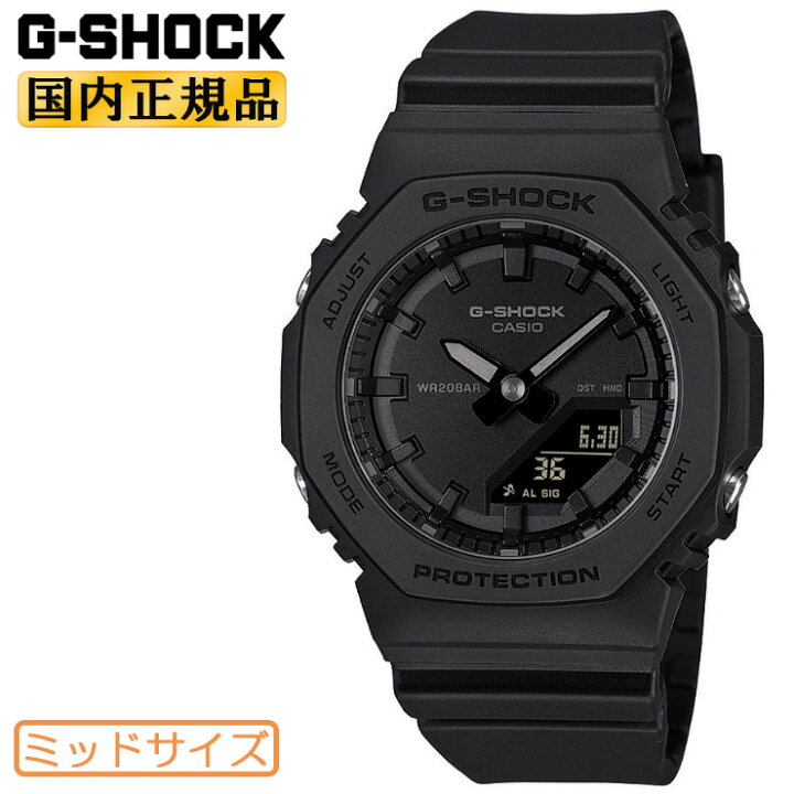 楽天市場】G-SHOCK スモールサイズ GMA-P2100BB-1AJF オールブラック 