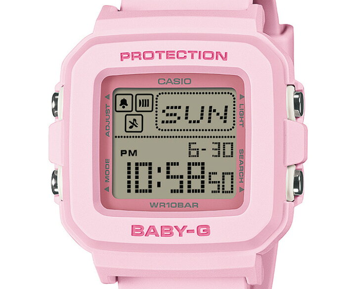 楽天市場】CASIO BABY-G ピンク BGD-10-4JF カシオ ベビーG BGD-10 