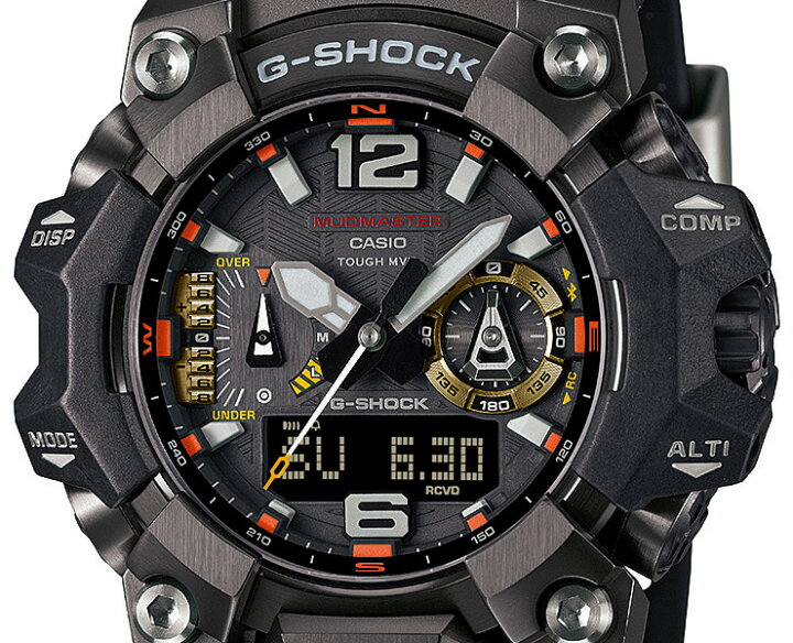 楽天市場】G-SHOCK マッドマスター GWG-B1000EC-1AJF ブラック カシオ 