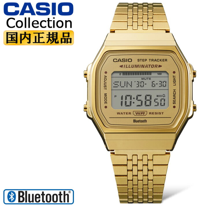 楽天市場】カシオ コレクション モバイルリンク機能 ABL-100WEG-9AJF 