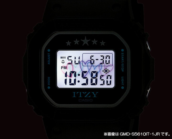 楽天市場】G-SHOCK WOMEN ミッドサイズ ITZY コラボレーションモデル 楽天市場】G-SHOCK WOMEN ミッドサイズ ITZY コラボレーションモデル