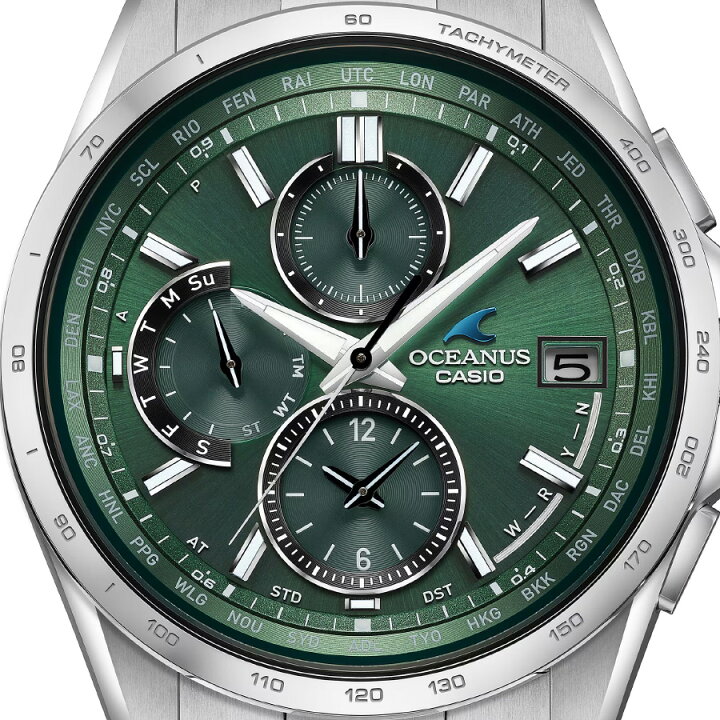 楽天市場】CASIO OCEANUS 20周年記念モデル 世界限定500本 OCW-T2600SG 