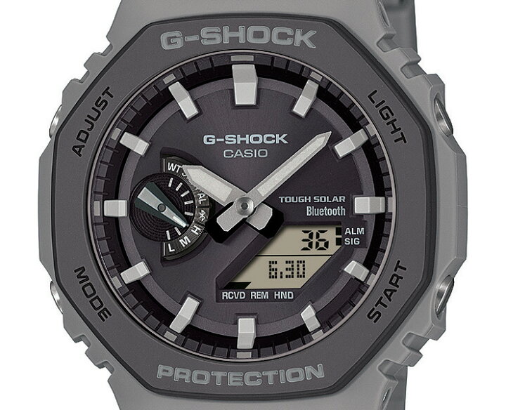 楽天市場】G-SHOCK Gショック GA-B2100LUU-8AJF ダークグレー 
