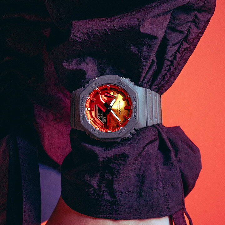 楽天市場】[在庫あり] G-SHOCK Gショック GA-2100FL-8AJF グレー  