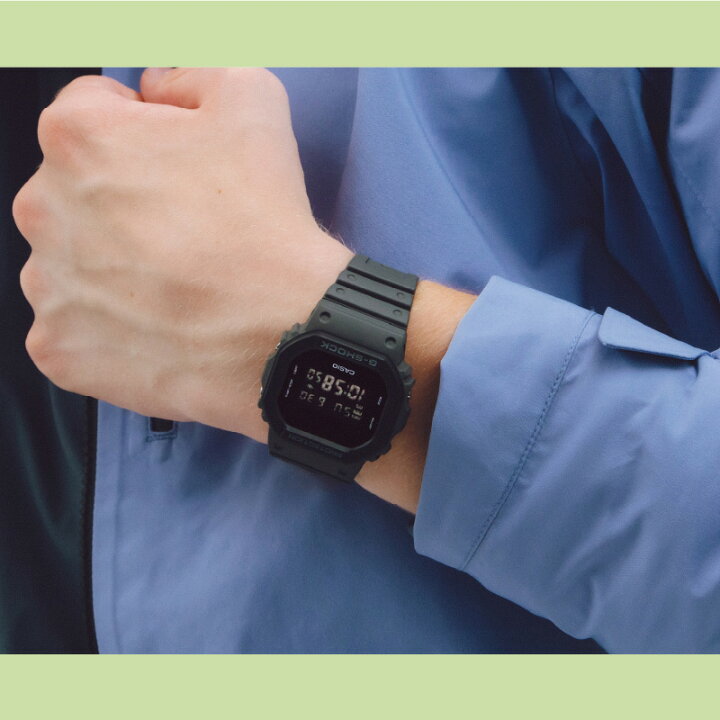 楽天市場】G-SHOCK Gショック DW-5610UU-8JF グレー＆ブラック カシオ 
