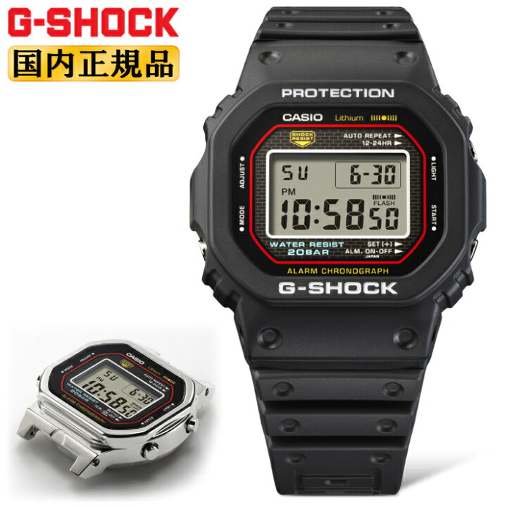 楽天市場】G-SHOCK Gショック ORIGIN 初代復刻モデル DW-5000R-1AJF  