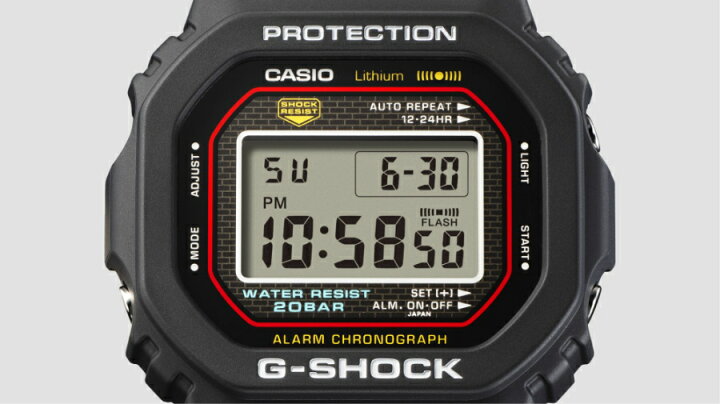楽天市場】G-SHOCK Gショック ORIGIN 初代復刻モデル DW-5000R-1AJF  