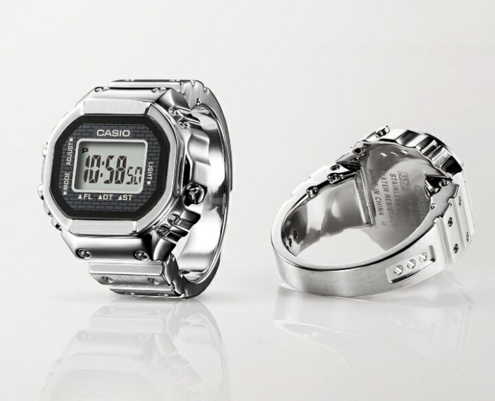 楽天市場】CASIO RING WATCH CRW-001-1JR 指輪型 リングウォッチ G 