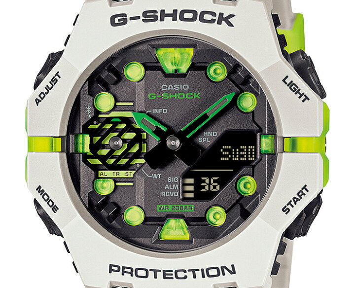楽天市場】WEB限定 G-SHOCK Gショック GA-B001MW-8AJF ライトグレー 