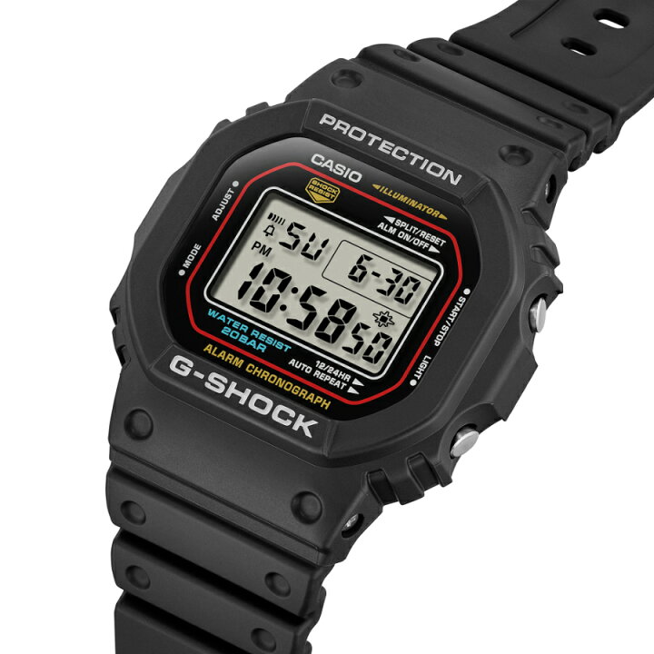 楽天市場】G-SHOCK Gショック DW-5600RL-1JF 初代G-SHOCKカラー  