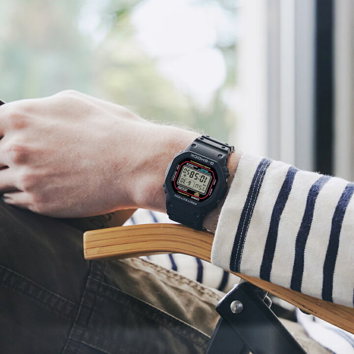 楽天市場】G-SHOCK Gショック DW-5600RL-1JF 初代G-SHOCKカラー 