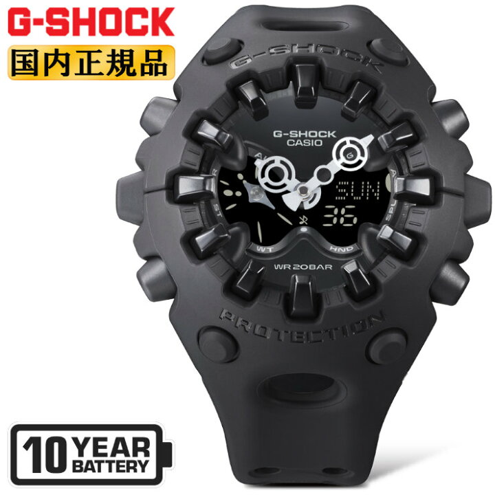 楽天市場】G-SHOCK Gショック GA-V01-1AJF ブラック カシオ ビッグ 