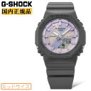 [JURIN・COCONA着用] G-SHOCK Gショック スモールサイズ GMA-P2100PC-1AJF 偏光カラー文字板 ブラック＆パープル カシオ デジタル＆アナログ コンビネーション オクタゴン ミッドサイズ ユニセックス レディース 腕時計 （GMAP2100PC1AJF）