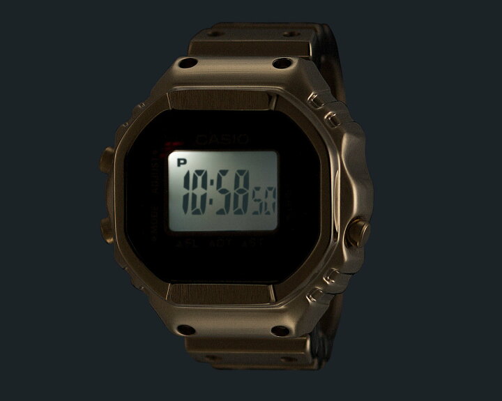 楽天市場】CASIO RING WATCH CRW-001G-9JR ゴールド 指輪型 リング  