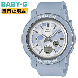 CASIO BABY-G �J�V�I �x�r�[G �ԕ��t�F�C�X BGA-290FL-2AJF �u���[ �f�W�^�����A�i���O �R���r�l�[�V���� �� ���f�B�[�X �r���v �iBGA290FL2AJF�j [�݌ɂ���]