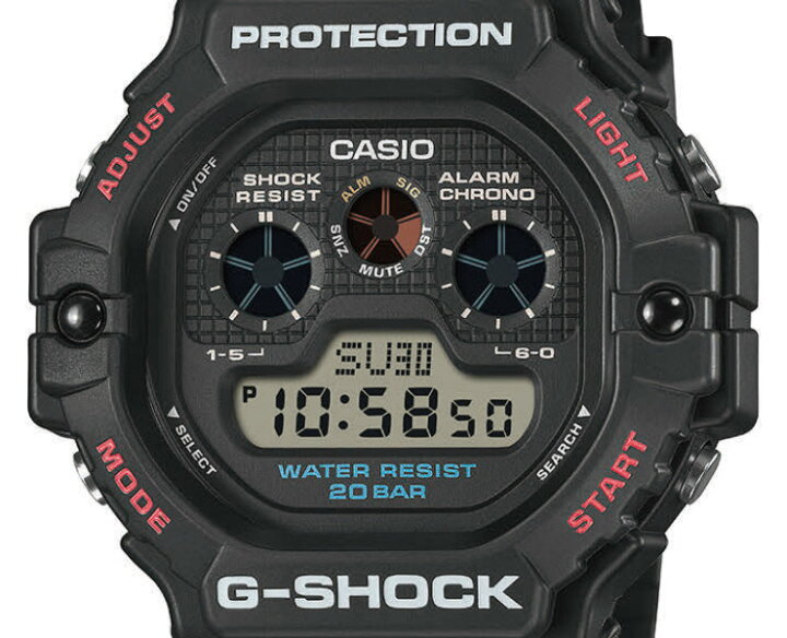 楽天市場】G-SHOCK Gショック 復刻デザイン DW-5900U-1JF CASIO カシオ 