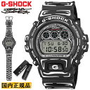 G-SHOCK Gショック 限定 Joshua Vides コラボモデル DW-6900JV-1JR ブラック＆ホワイト CASIO カシオ ORIGIN アーティスト ジョシュア・ヴィーダス コラボレーション 黒 白 メンズ 腕時計 （DW6900JV1JR）